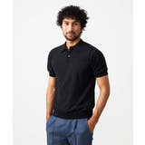 ブラック | 半袖ニットポロシャツ | MICHEL KLEIN HOMME