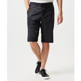 ブラック | 【セットアップ】スエードショートパンツ | MICHEL KLEIN HOMME