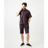 【セットアップ】ワンタックイージーショートパンツ | MICHEL KLEIN HOMME | 詳細画像3