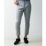 ライトグレー(91) | クールツイルストレッチパンツ | MICHEL KLEIN HOMME