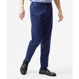 ブルー | 【セットアップ】9分丈ジャージースラックスパンツ | MICHEL KLEIN HOMME