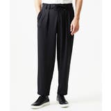 サッカーストライプ織りワイドパンツ | MICHEL KLEIN HOMME | 詳細画像2