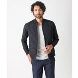 リブ編みナイロンMA-1ブルゾン | MICHEL KLEIN HOMME | 詳細画像15 