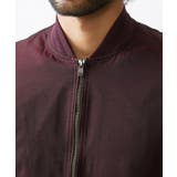 リブ編みナイロンMA-1ブルゾン | MICHEL KLEIN HOMME | 詳細画像4 