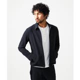 ブラック | 【セットアップ】【撥水】ジップアップブルゾン | MICHEL KLEIN HOMME