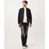 【セットアップ】ビックへリンボンMA-1ブルゾン | MICHEL KLEIN HOMME | 詳細画像3 