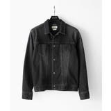 ブラック | 《日本製》20th FACTOTUMコラボ デニムジャケット | MICHEL KLEIN HOMME