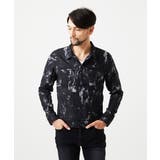 《日本製》20th FACTOTUMコラボ スモーク柄デニムジャケット | MICHEL KLEIN HOMME | 詳細画像5 