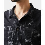 《日本製》20th FACTOTUMコラボ スモーク柄デニムジャケット | MICHEL KLEIN HOMME | 詳細画像8 