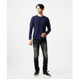 クルーネック長袖カットソー | MICHEL KLEIN HOMME | 詳細画像2