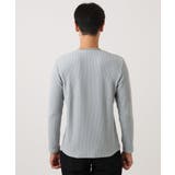 ウェーブジャージクルーネック長袖カットソー | MICHEL KLEIN HOMME | 詳細画像4