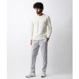 ヘリンボン柄カットソー | MICHEL KLEIN HOMME | 詳細画像3