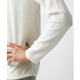 ヘリンボン柄カットソー | MICHEL KLEIN HOMME | 詳細画像7