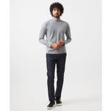 《日本製》スムースモックネック長袖カットソー | MICHEL KLEIN HOMME | 詳細画像10