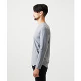 《日本製》バイアスチェック柄Vネックカットソー | MICHEL KLEIN HOMME | 詳細画像3 