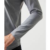 《日本製》バイアスチェック柄Vネックカットソー | MICHEL KLEIN HOMME | 詳細画像6 