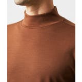 《日本製》スムースモックネック長袖カットソー | MICHEL KLEIN HOMME | 詳細画像8
