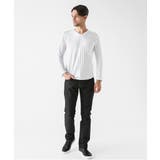 チドリ柄Vネックカットソー | MICHEL KLEIN HOMME | 詳細画像9 