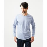 ライトブルー | クルーネックカットソー | MICHEL KLEIN HOMME