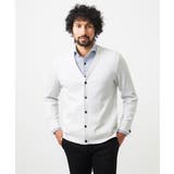 ライトグレー | 【WEB限定】プリーツYカーディガン | MICHEL KLEIN HOMME