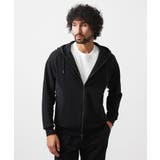 ブラック | 【セットアップ】ダブルフェイスZIPパーカー | MICHEL KLEIN HOMME