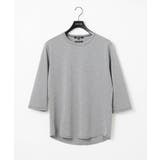 グレー | 《日本製》七分袖カットソー | MICHEL KLEIN HOMME