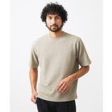 【セットアップ】ダブルフェイスクルーネック半袖カットソー | MICHEL KLEIN HOMME | 詳細画像2