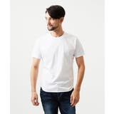 ホワイト | クルーネック半袖カットソー | MICHEL KLEIN HOMME