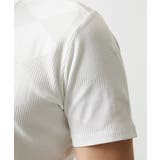 アーガイル柄Vネック半袖カットソー | MICHEL KLEIN HOMME | 詳細画像8 