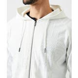 【セットアップ】ジャカードジップアップパーカー | MICHEL KLEIN HOMME | 詳細画像8 