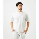 【セットアップ】ジャカードクルーネック半袖カットソー | MICHEL KLEIN HOMME | 詳細画像3