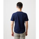 《日本製》スモーク柄クルーネック半袖カットソー | MICHEL KLEIN HOMME | 詳細画像5 