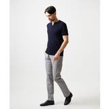 キーネックウェーブ半袖カットソー | MICHEL KLEIN HOMME | 詳細画像2 