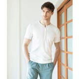 ホワイト(90) | ヴィンテージパイルカットソー | MICHEL KLEIN HOMME
