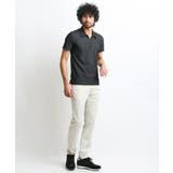 《日本製》幾何柄ポロシャツ | MICHEL KLEIN HOMME | 詳細画像10