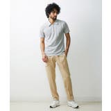 《日本製》幾何柄ポロシャツ | MICHEL KLEIN HOMME | 詳細画像4