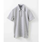 《日本製》幾何柄ポロシャツ | MICHEL KLEIN HOMME | 詳細画像5