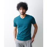 【2023年モデル】《日本製》格子柄リンクス半袖カットソー | MICHEL KLEIN HOMME | 詳細画像1