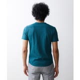 【2023年モデル】《日本製》格子柄リンクス半袖カットソー | MICHEL KLEIN HOMME | 詳細画像4