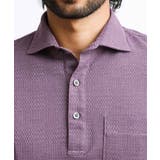 【2023年モデル】《日本製》格子柄リンクス半袖ポロシャツ | MICHEL KLEIN HOMME | 詳細画像16