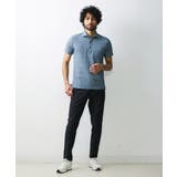 【2023年モデル】《日本製》格子柄リンクス半袖ポロシャツ | MICHEL KLEIN HOMME | 詳細画像2