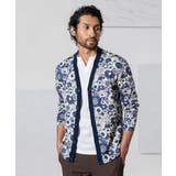 《日本製》フラワー柄プリントカーディガン | MICHEL KLEIN HOMME | 詳細画像11