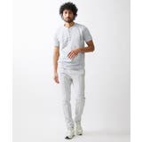 《日本製》ヘンリーネック半袖カットソー 24SS | MICHEL KLEIN HOMME | 詳細画像2