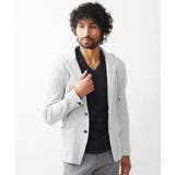 ライトグレー(91) | プリーツパーカージャケット | MICHEL KLEIN HOMME