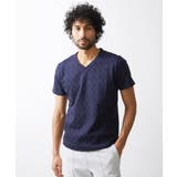 《日本製》ダイヤ柄半袖カットソー 24SS | MICHEL KLEIN HOMME | 詳細画像1