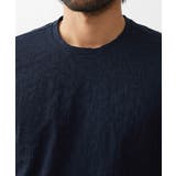 ボタニカル柄クルーネック半袖Tシャツ | MICHEL KLEIN HOMME | 詳細画像11