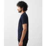 ボタニカル柄クルーネック半袖Tシャツ | MICHEL KLEIN HOMME | 詳細画像9