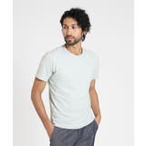 グリーン(30) | ボタニカル柄クルーネック半袖Tシャツ | MICHEL KLEIN HOMME