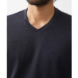 Vネック半袖Tシャツ | MICHEL KLEIN HOMME | 詳細画像13