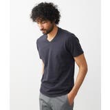 Vネック半袖Tシャツ | MICHEL KLEIN HOMME | 詳細画像9